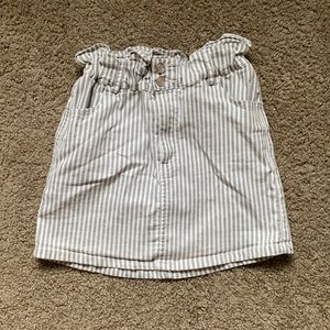 Striped skirt